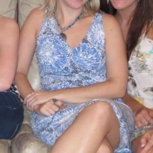 🐙Merona Medium Blue Floral Sundress